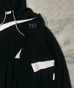 Nike Swoosh Black Hoodie