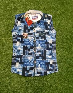 Boys Sleevless Shirt