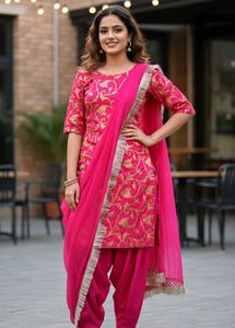 designer Punjabi Patiala suit