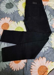 Womens Black Jeans -30 Size