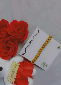 Handmade Wooden Bead Bracelet