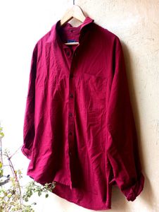Maroon Casual Shirt (Women)