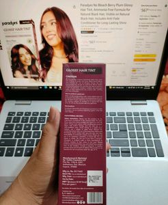 Paradyes Berry Plum Glossy Hair Tint (Seal Packed)