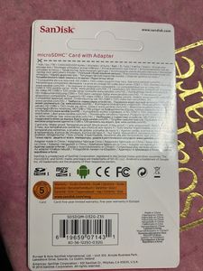 MICROSDHC CARD 32 GB With Adapter
