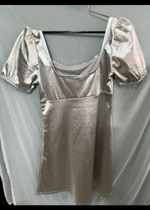 H&amp;M Silver Dress