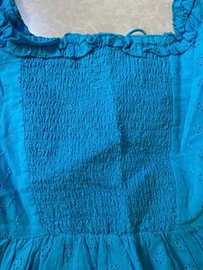 cute blue corset dress