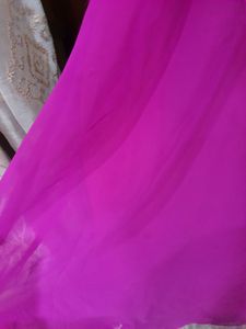 Pink Gown With Attached Vest