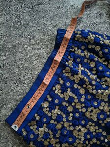 Beautiful blue Lenhga choli