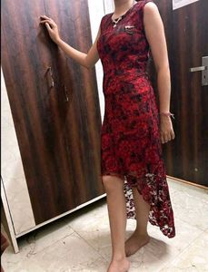 Partywear Red Dress
