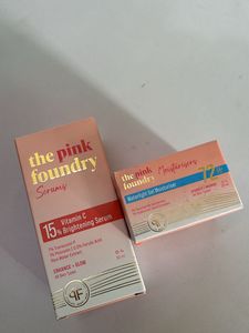 Pink foundry Serum And Moisturizer Combo