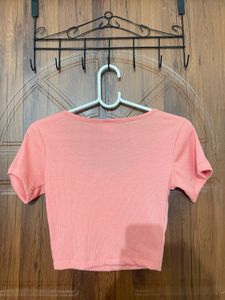 Pink Crop Top