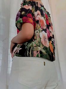 Floral Off-Shoulder Top