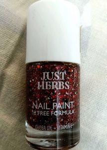 Just Herbs Nail Paint - PINK STARDUST