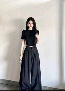 Black Wide Leg Pants