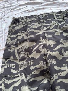 Camo Print Cargo Pants