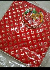 Red,rani pink, and purple Embroidered Clutches