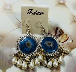 Rose Drop Earrings 2 Pair Combo