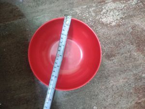 Red Dinnerware Bowl