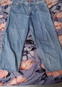Baggy Straight Jeans Unisex