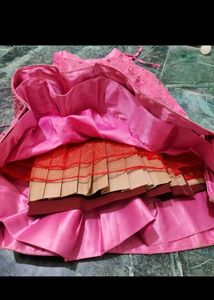 Heavy Cancan Bridal Lehenga For Wedding
