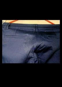 Women&#39;s MAX Navy Blue Trouser