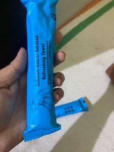 Refreshing Towel&#34; with an &#34;Ocean&#34; scent