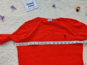 Red US Polo Assn. Sweater