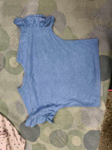 Stylish blue Cute top for 2 -4 years girl