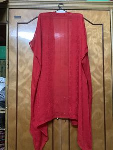 Very Beautiful Red Kimono Jacket