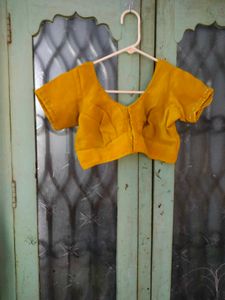 Elegant Purple Yellow, Blouse