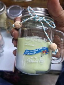 4 Scented Mason Jar Candles