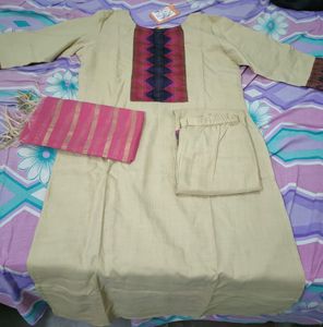 New Indo Era Kurta Pant Dupatta Set