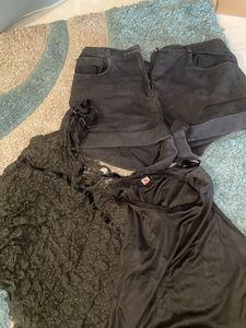 combo of 4 two tops one short n pant