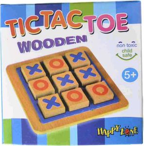 New Wooden Junior Tic Tac Toe