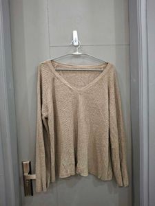 Beige Knit Sweater