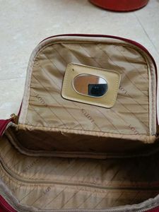 Lotus Maroon Travel Case