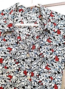 White Maxi Floral Dress