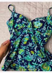 Printed Padded Top