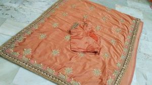 Beautiful Saree💗 With Blouse Designs