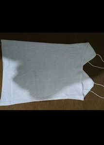 Shiny Blue Basic Top