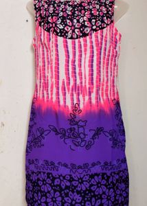 Tie-Dye Sleeveless Dress