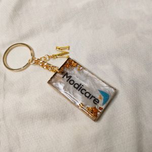RESIN KEYCHAIN WITH CUSTOMISED BUSINESS NAME ✨ (mo