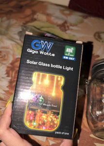 Solar Glass Bottle Light Combo Of 4