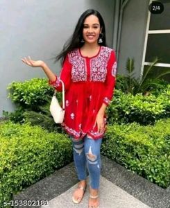 Trendy Short Kurti For Girls