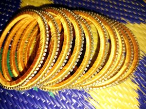 Golden Bangle Set