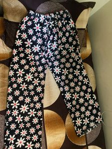 Cute Floral Print Pants