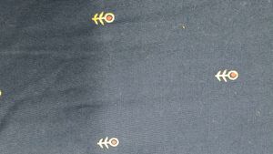 Navy Blue Kurta With Sharara Set