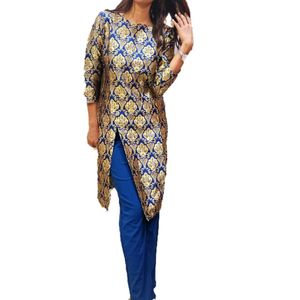 Beautiful  Blue Color Kurta