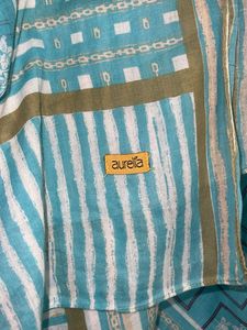 Classy Light Blue Printed Dupatta