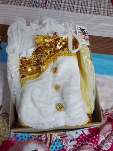 Girls Dress with Doll &amp; 2 Pair Socks Also